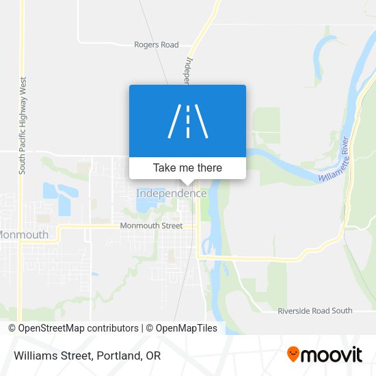 Mapa de Williams Street