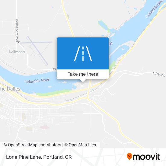 Mapa de Lone Pine Lane