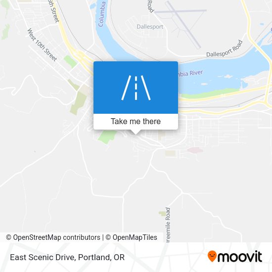 Mapa de East Scenic Drive