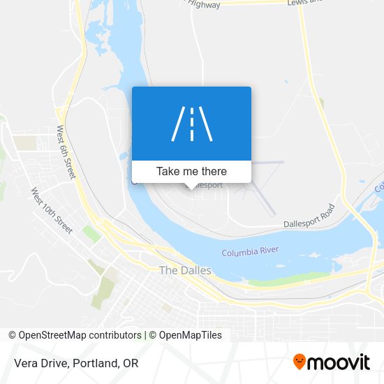 Mapa de Vera Drive