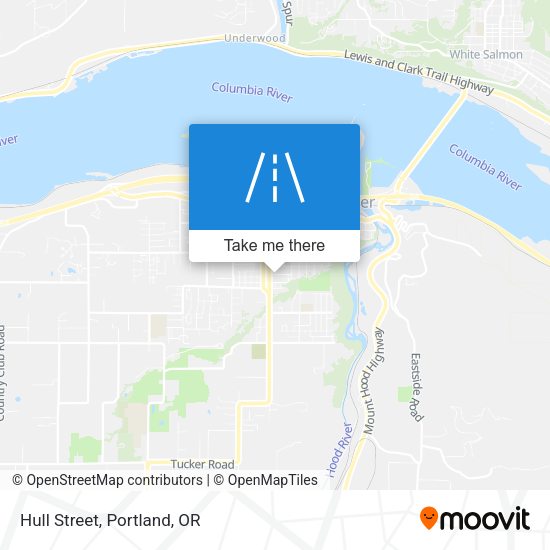 Mapa de Hull Street