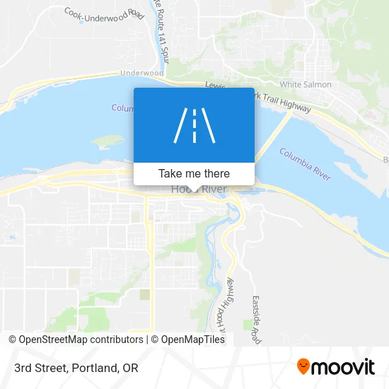 3rd Street map
