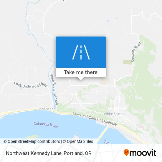 Mapa de Northwest Kennedy Lane