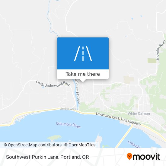 Mapa de Southwest Purkin Lane