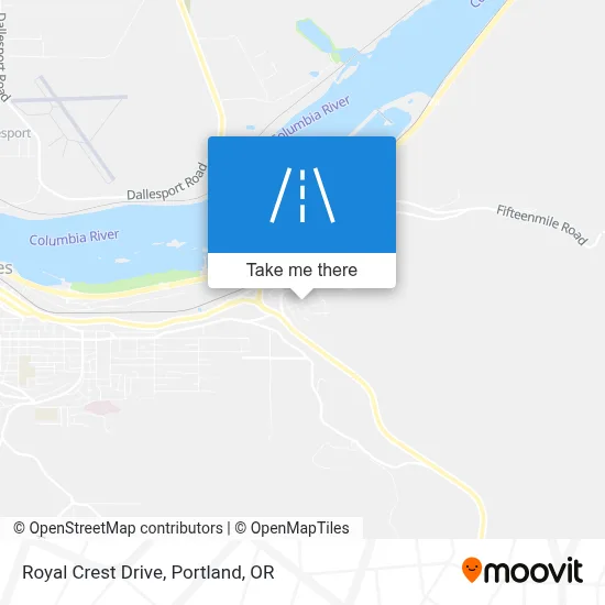 Royal Crest Drive map