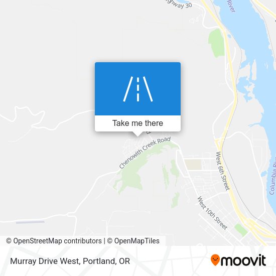 Mapa de Murray Drive West