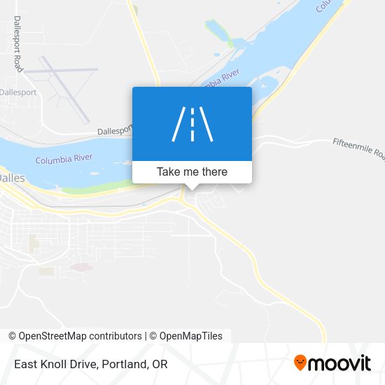 Mapa de East Knoll Drive