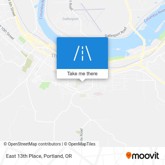 Mapa de East 13th Place