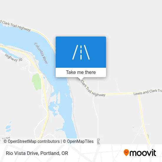 Rio Vista Drive map