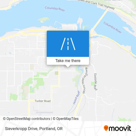 Sieverkropp Drive map