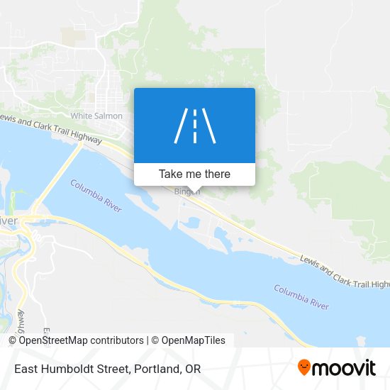 Mapa de East Humboldt Street