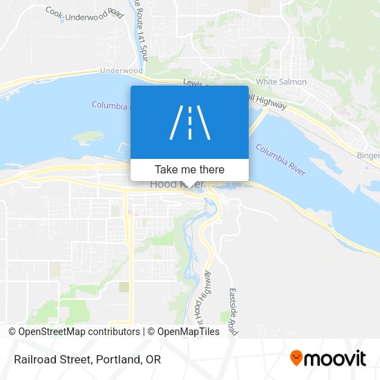 Mapa de Railroad Street