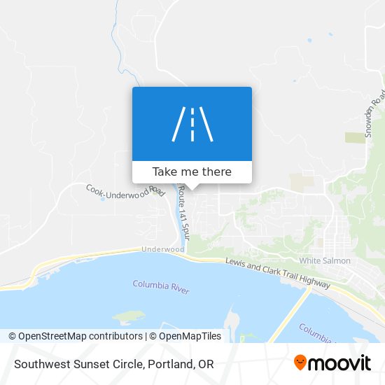 Mapa de Southwest Sunset Circle