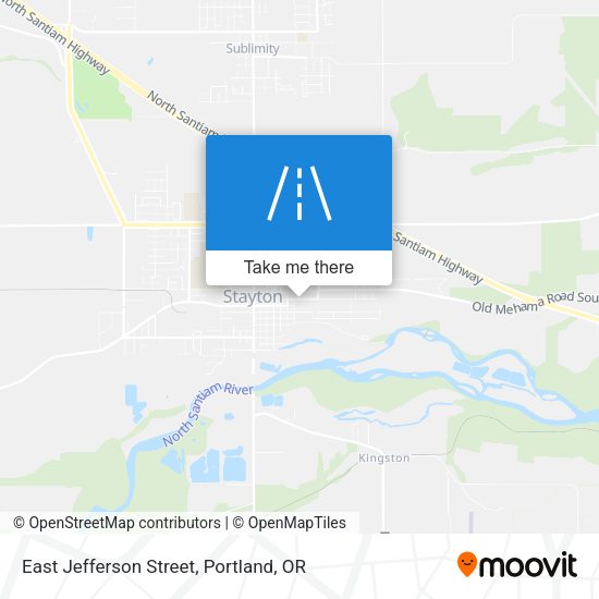 East Jefferson Street map