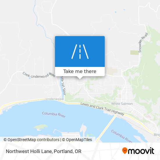 Northwest Holli Lane map