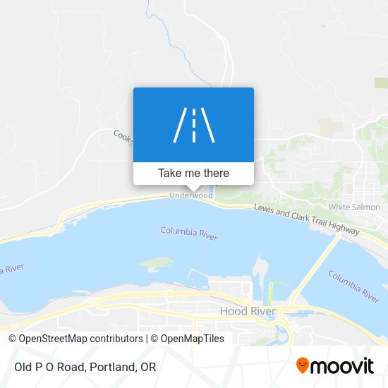 Mapa de Old P O Road