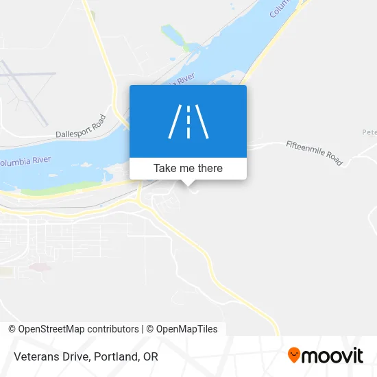Veterans Drive map