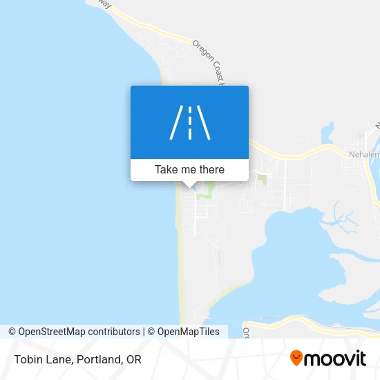 Tobin Lane map