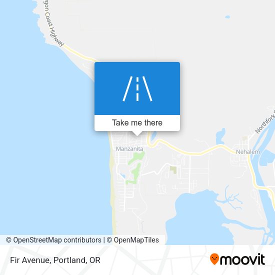 Mapa de Fir Avenue
