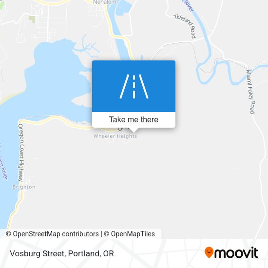 Mapa de Vosburg Street