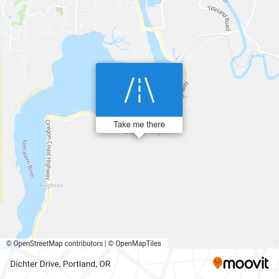 Dichter Drive map