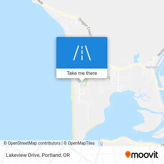 Lakeview Drive map