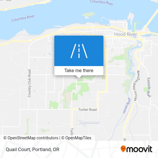 Mapa de Quail Court