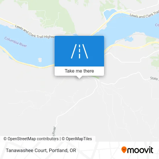 Tanawashee Court map