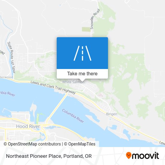 Mapa de Northeast Pioneer Place
