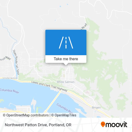 Northwest Patton Drive map