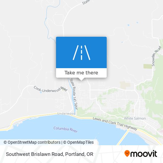 Southwest Brislawn Road map