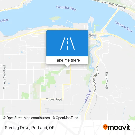 Sterling Drive map