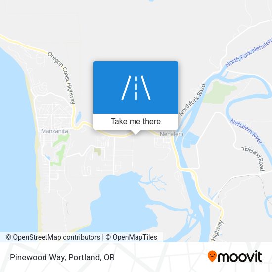 Mapa de Pinewood Way