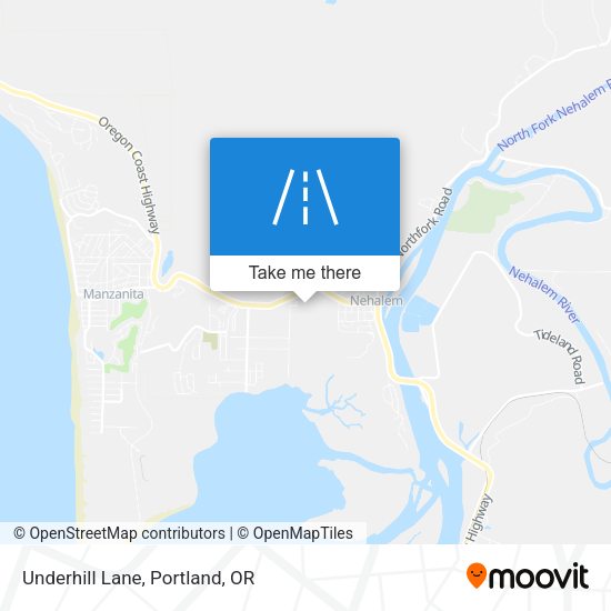 Mapa de Underhill Lane