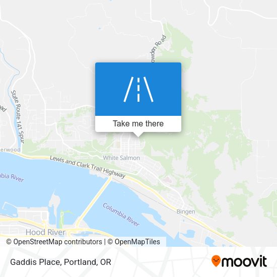 Mapa de Gaddis Place