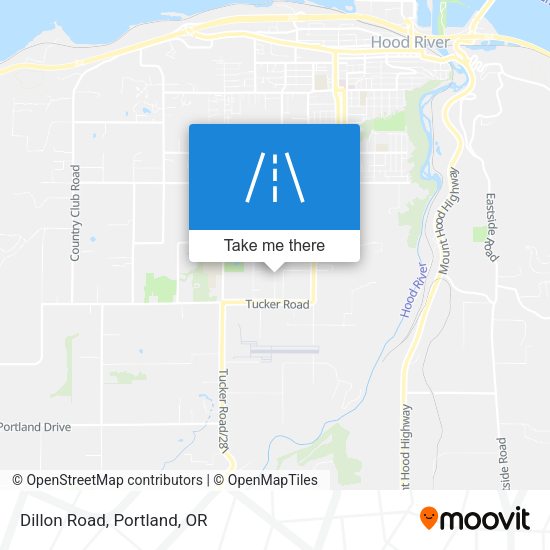 Mapa de Dillon Road