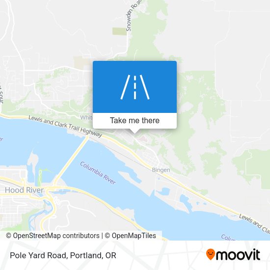 Mapa de Pole Yard Road