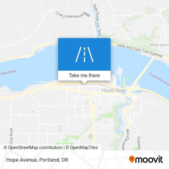 Mapa de Hope Avenue