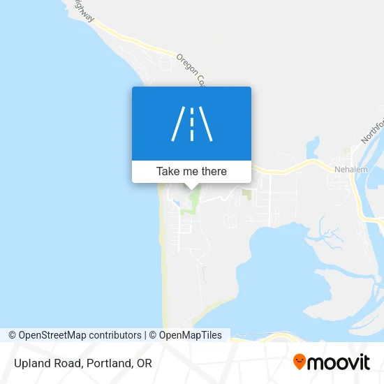 Upland Road map