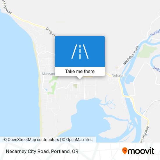 Mapa de Necarney City Road