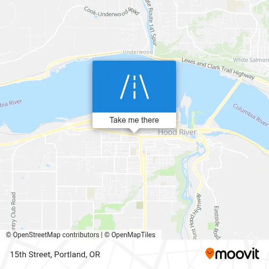 15th Street map