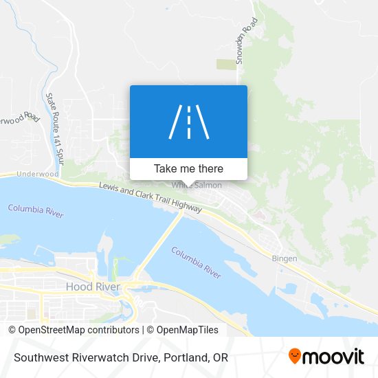 Southwest Riverwatch Drive map