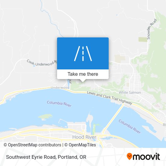 Southwest Eyrie Road map