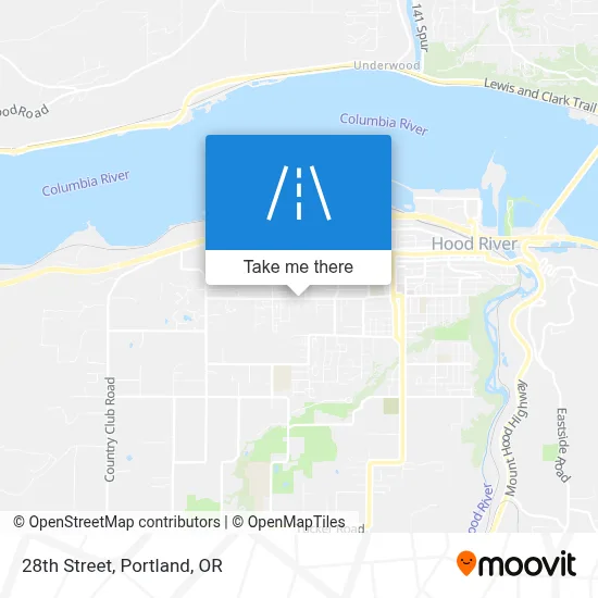 28th Street map