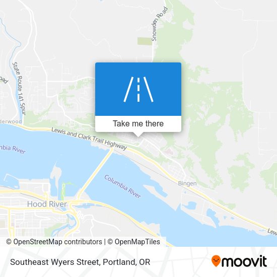 Mapa de Southeast Wyers Street