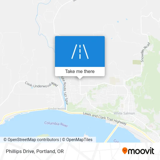 Phillips Drive map
