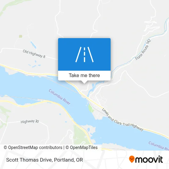 Scott Thomas Drive map