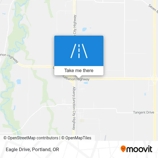 Eagle Drive map