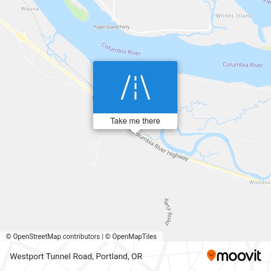 Mapa de Westport Tunnel Road