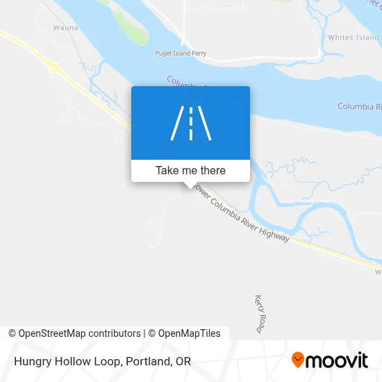 Hungry Hollow Loop map